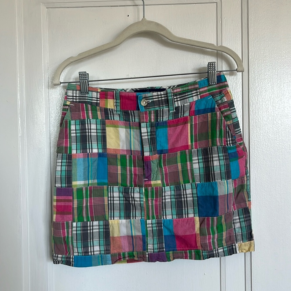 Cape Madras size 2 mini skirt